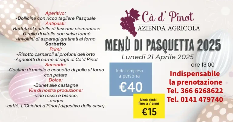 Agriturismo Cà d’ Pinot