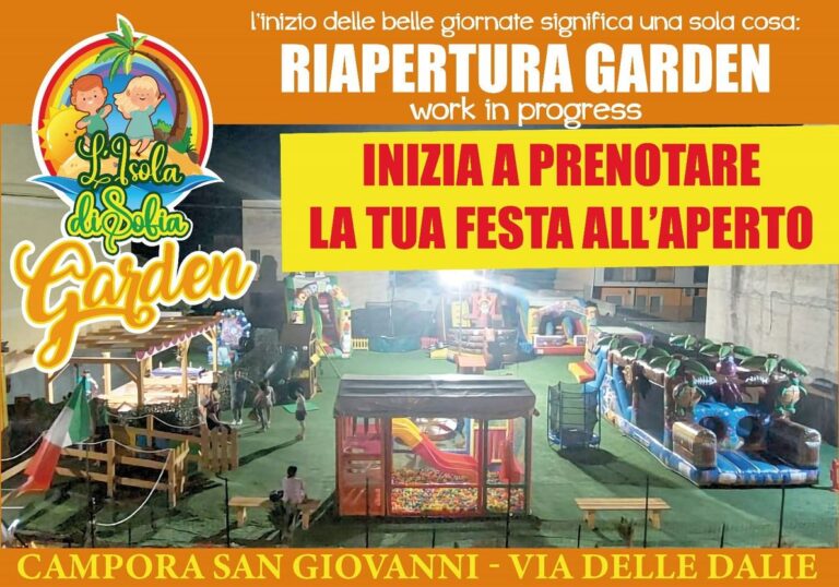 L’Isola di Sofia Parco Giochi Sala Compleanni