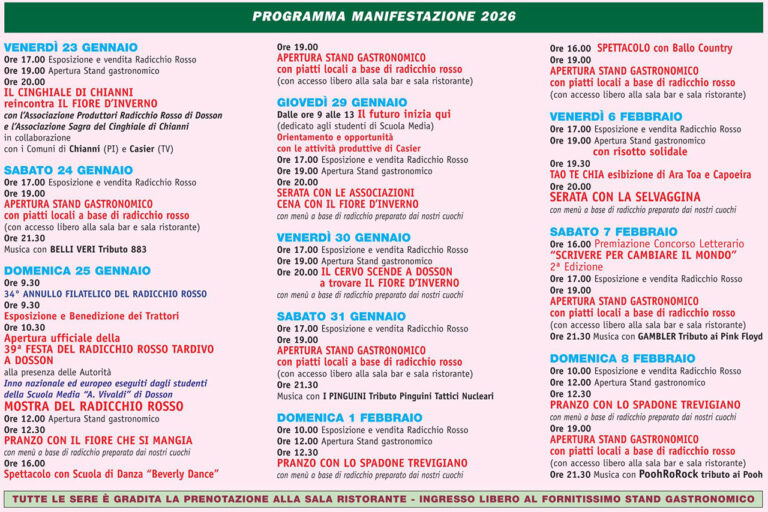 Festa del Radicchio Rosso di Treviso IGP